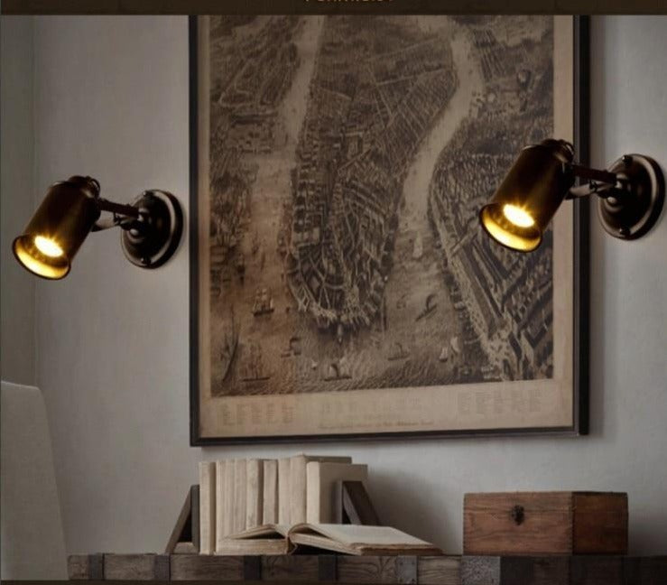 Mont - Moderne Industrielle Verstellbare Wandlampe