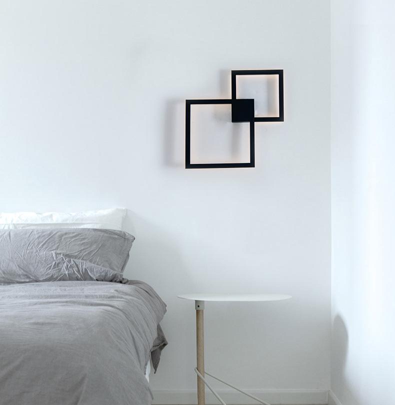 Rowley - Quadratische Moderne Wandlampe