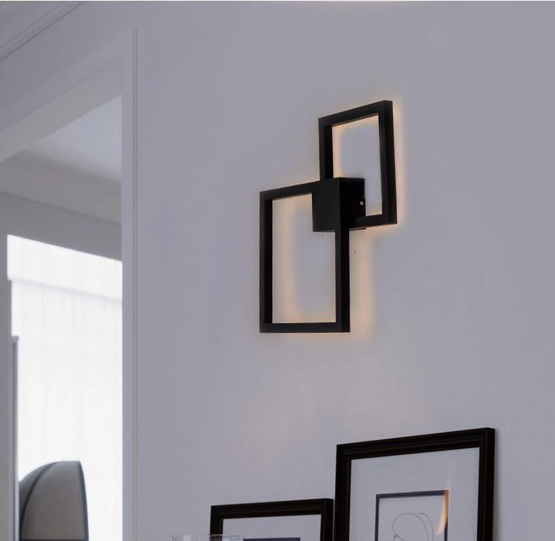 Rowley - Quadratische Moderne Wandlampe