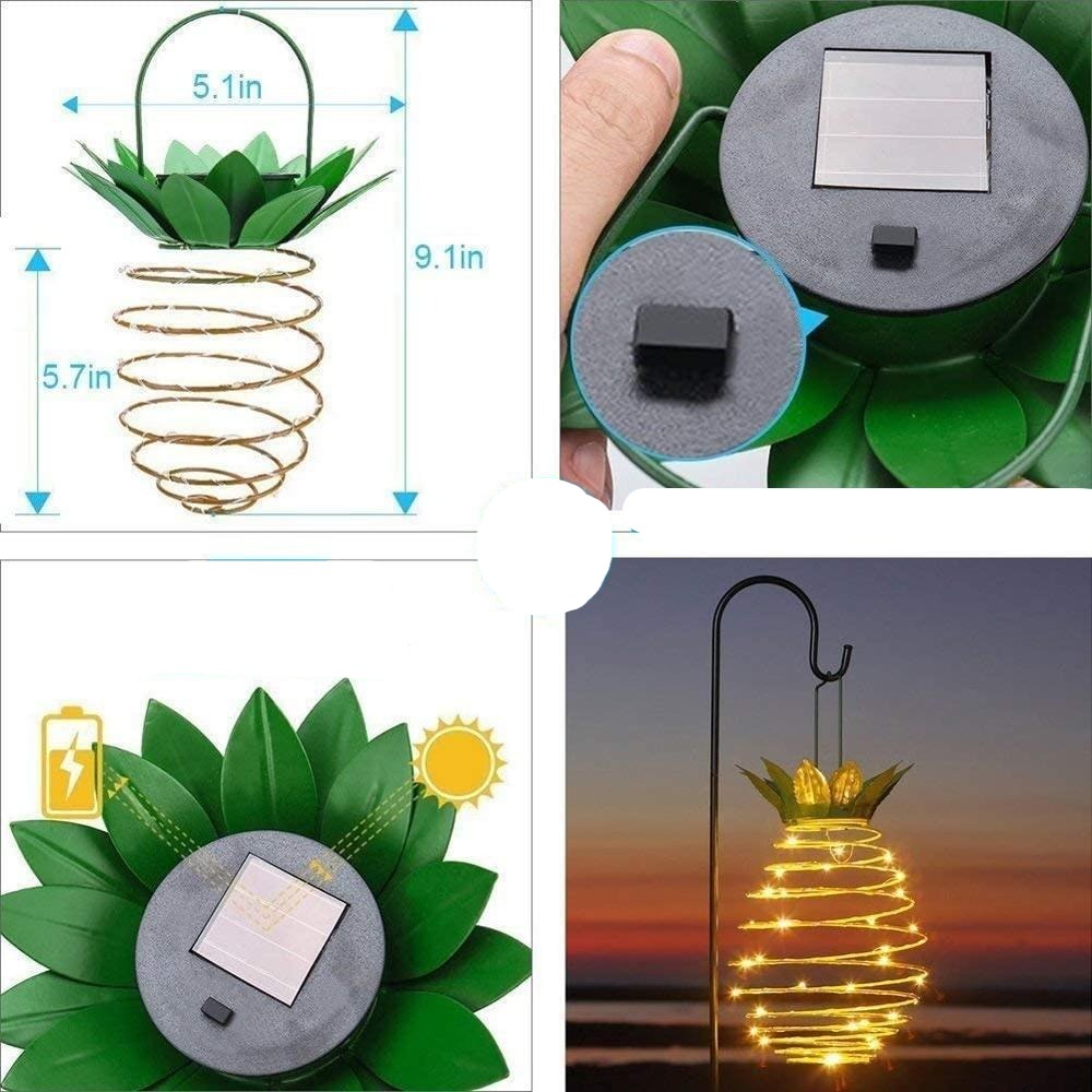 Ananas LED Hängende Gartenleuchte