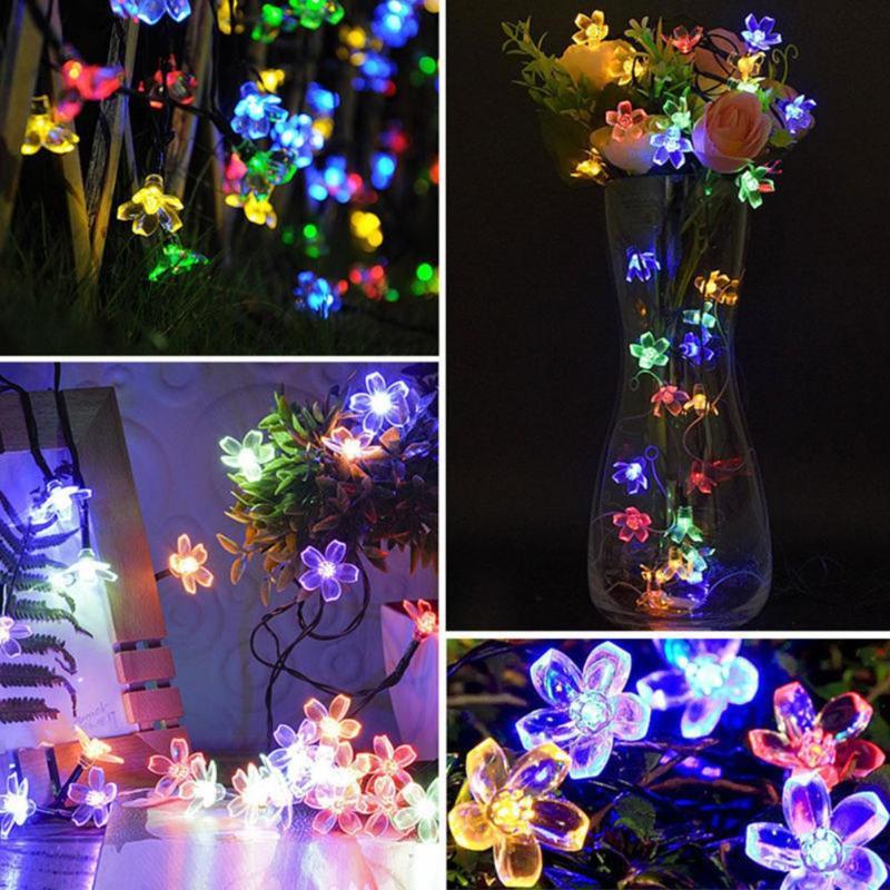 LED-Lichterkette Kirschblüten