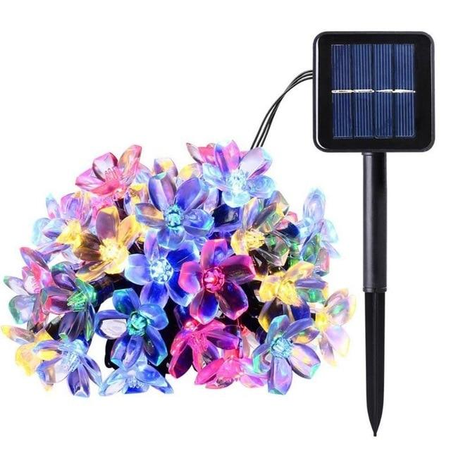 LED-Lichterkette Kirschblüten
