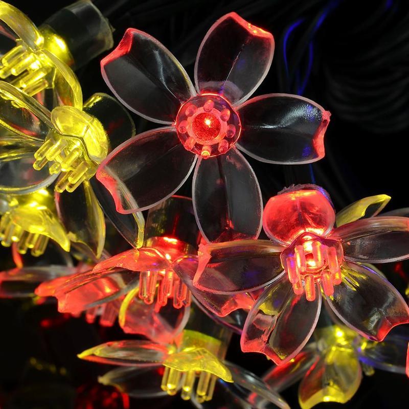 LED-Lichterkette Kirschblüten