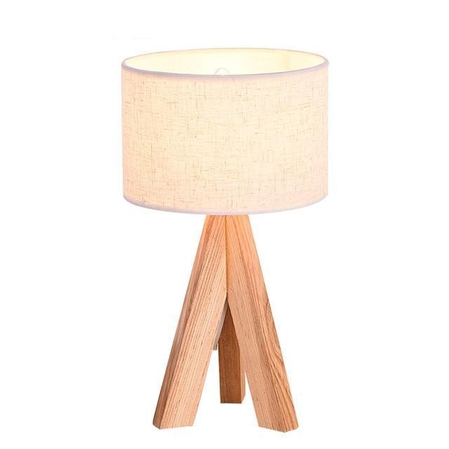 Lizbeth - Dreibein-Holzsockel-Lampe