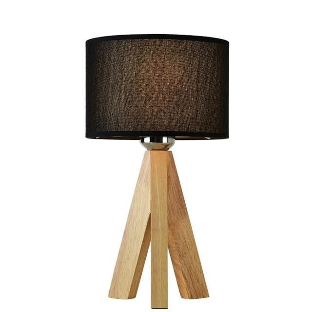 Lizbeth - Dreibein-Holzsockel-Lampe